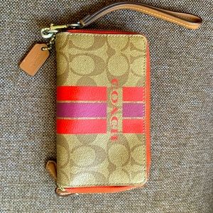 Coach wristlet